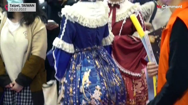 [No Comment] Les fans de mangas ont rendez-vous à Taiwan