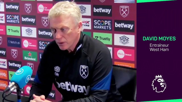Moyes : “Je suis vraiment déçu de Kurt Zouma”