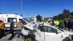 Son dakika haber... Milas-Bodrum karayolunda zincirleme trafik kazası: 1'i ağır 7 yaralı