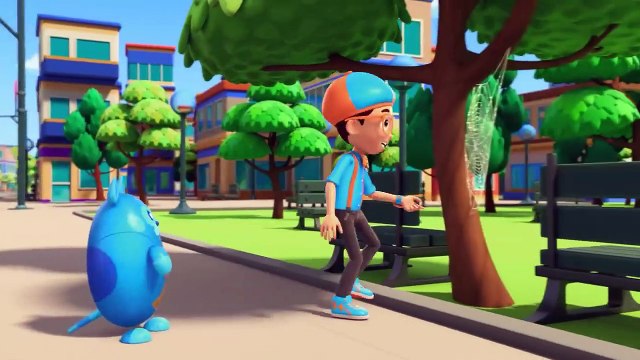 Blippi Learns About Spider Webs! - Blippi Wonders _ Fun and Educational Cartoons For Kids