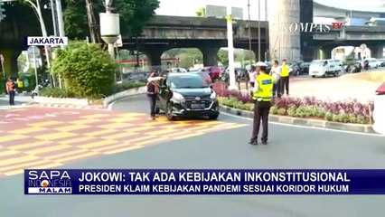 Tak Ada Kebijakan Inkonstitusional, Presiden Klaim Kebijakan Pandemi Sesuai Koridor Hukum