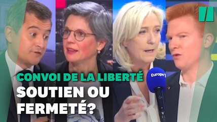 Le "Convoi de la liberté" France embarrasse les responsables politiques