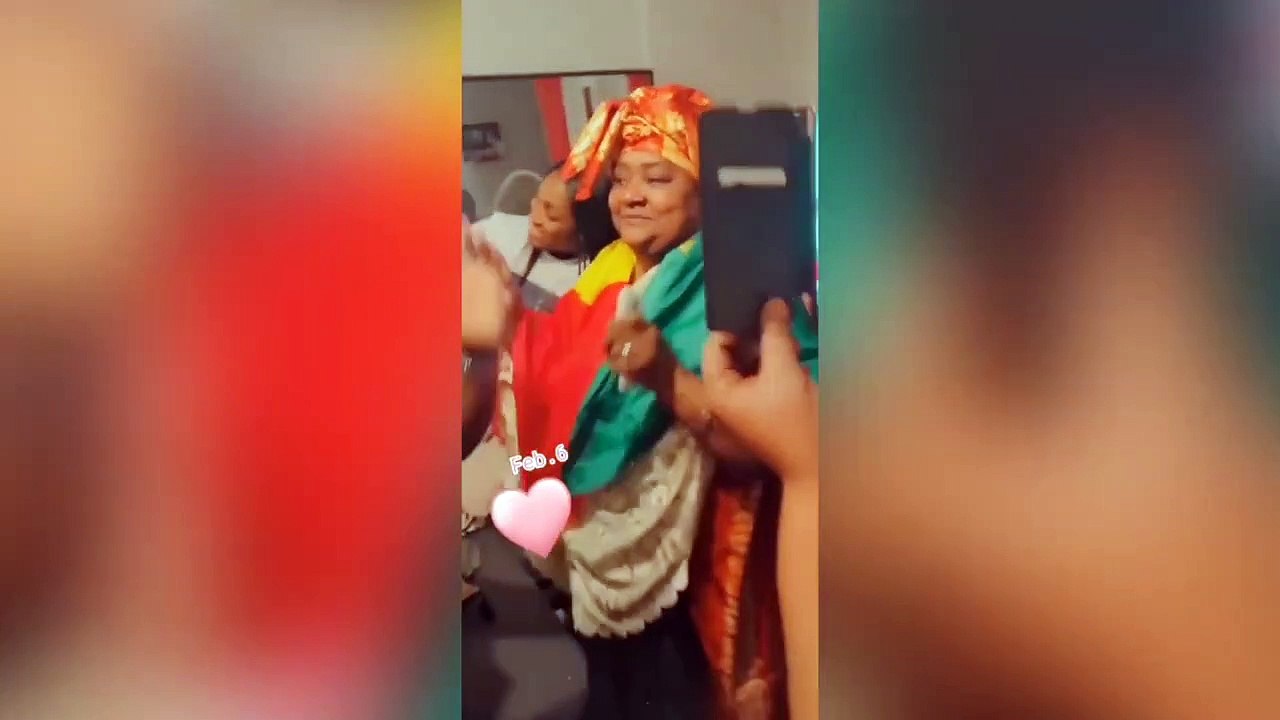 Sacre des Lions à la CAN 2021 : La mère de Aliou Cissé fond en larmes