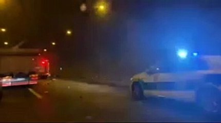 Uşaklı beton mikseri tünelde TIR’a çarptı