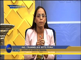 #ElDia / Entrevista a Frannelsis Soto Peña, Especialista en Comercio Internacional/ 10 febrero 2022