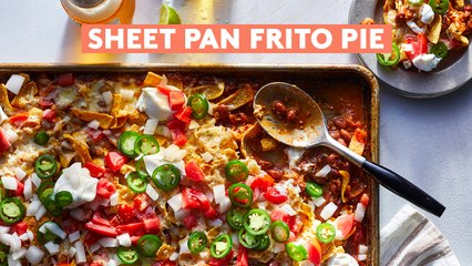Sheet Pan Frito Pie