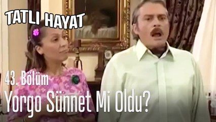 Yorgo sünnet mi oldu? - Tatlı Hayat 43. Bölüm
