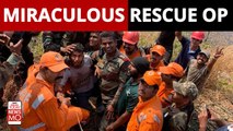 Kerala Man Trapped On Mountain For Two Days Without Food and Water Was Rescued By Indian Army
