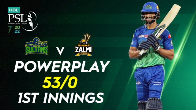 Multan Sultan Powerplay | Multan Sultan vs Peshawar Zalmi | Match 16 | HBL PSL 7 | ML2G