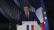 Emmanuel Macron présente à Belfort des chantiers pour 