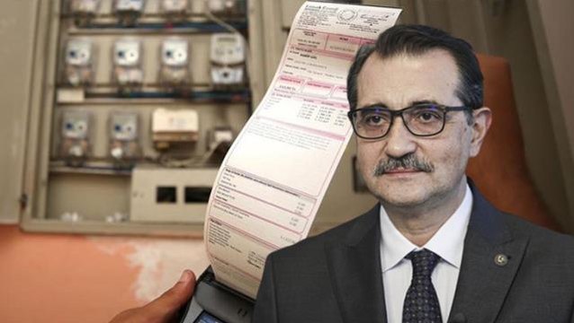 Bakan Dönmez'den vatandaşın şikayet ettiği elektrik ve doğal gaz faturalarıyla ilgili açıklama