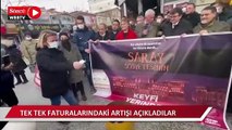 İstanbul'un birçok ilçesinde elektrik zamları protesto edildi