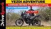 Yezdi Adventure Kannada Review | Off-road | Long Travel Suspension, Engine Performance, Ride Comfort