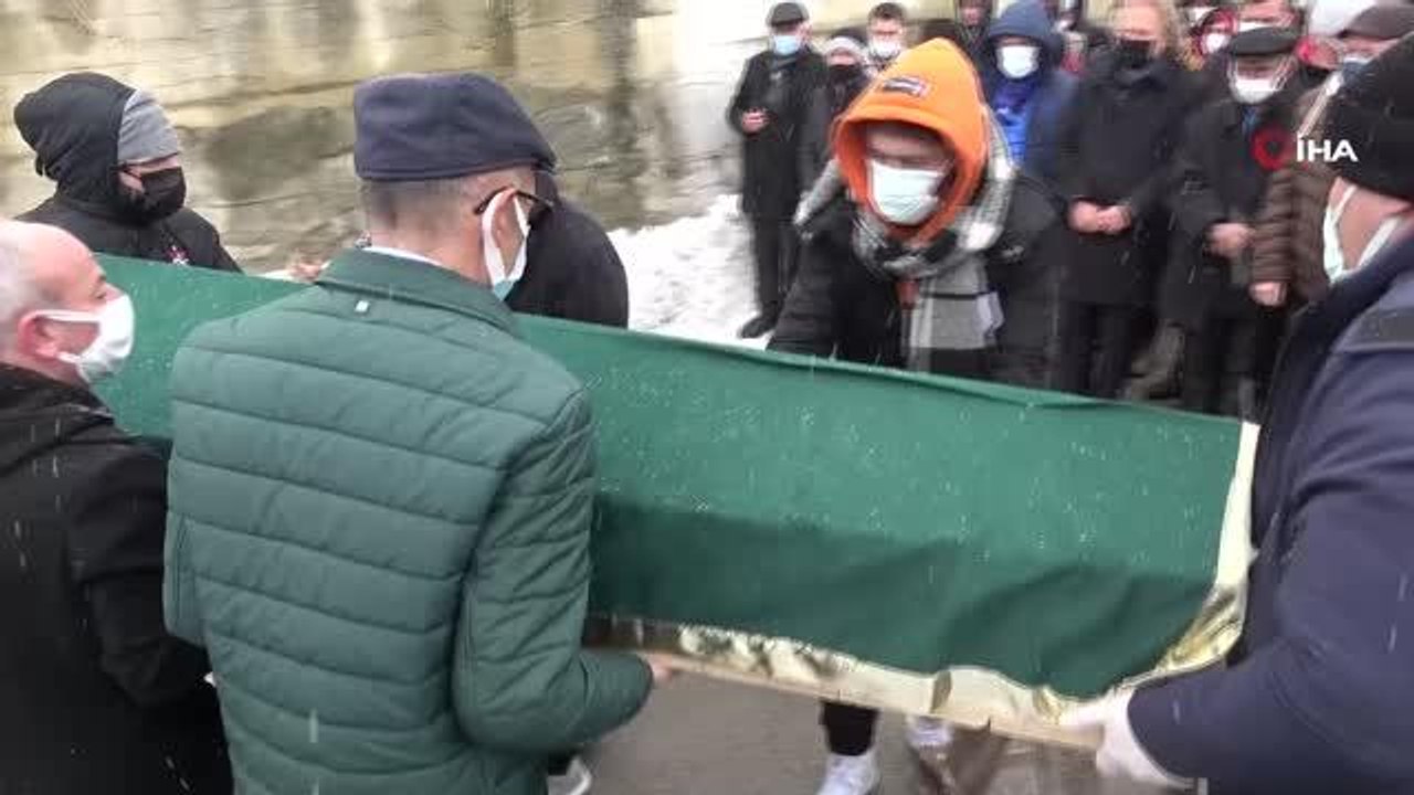 Karadeniz'in sevilen sanatçısı Sait Uçar son yolculuğuna uğurlandı