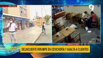 Miraflores: Asaltan comensales al interior de una cevichería