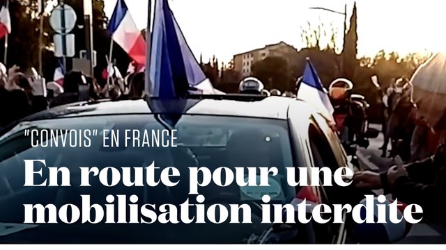 Sur Facebook, les premières images des convois de la liberté qui comptent converger à Paris