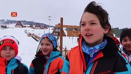 Alp Disiplinli Minikler Festivali Yıldız Dağı'nda yapıldı