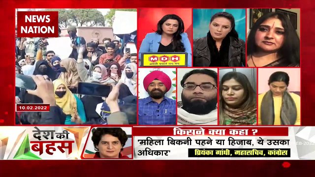 Desh Ki Bahas : There is a ruckus on the hijab because it is a questio