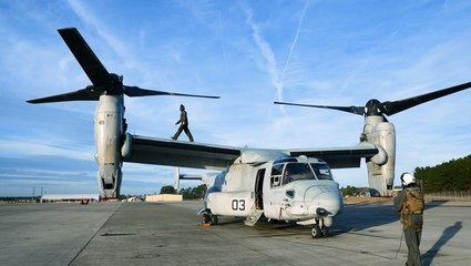 How Marine pilots fly the $84 Million Osprey aircraft