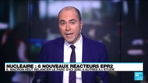 Emmanuel Macron annonce la création d'au moins 6 nouveaux réacteurs nucléaires