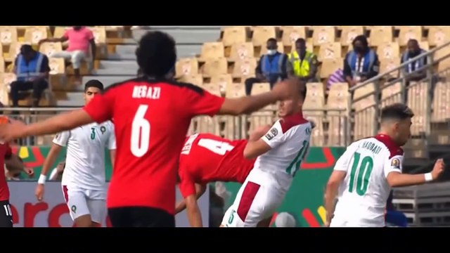 CAN :2021 CAMEROUN Résumé Match Egypte vs Maroc Score ( 2 - 1 )