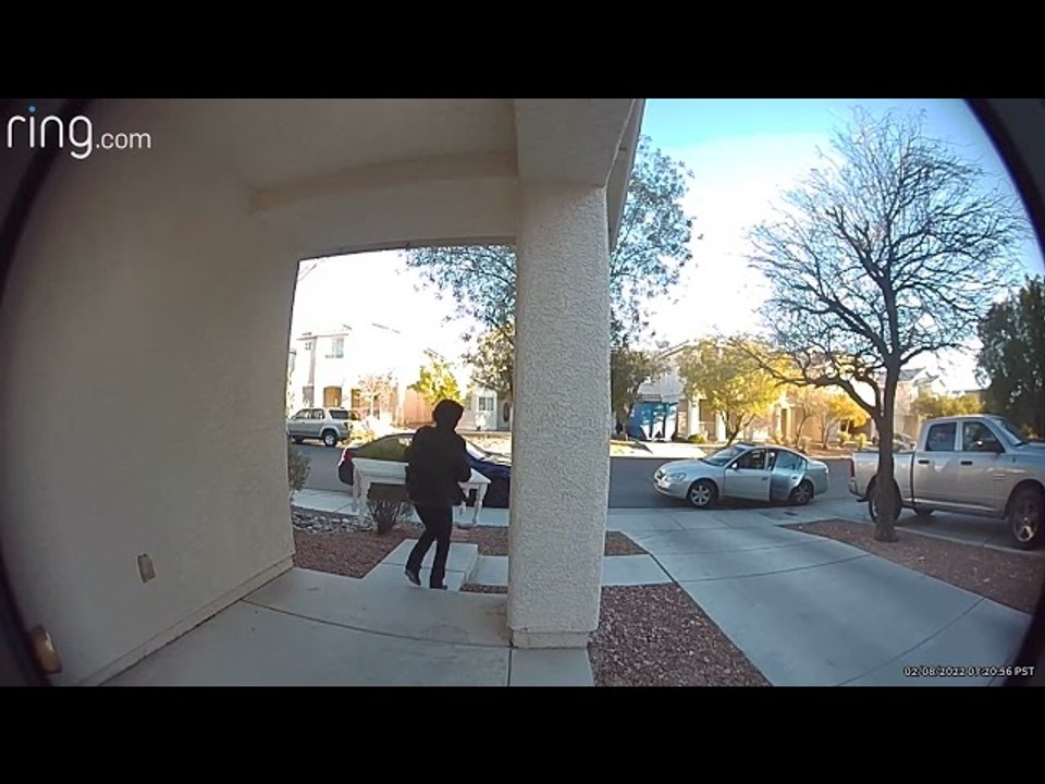 Brazen Apparent Theft Caught on Doorbell Camera