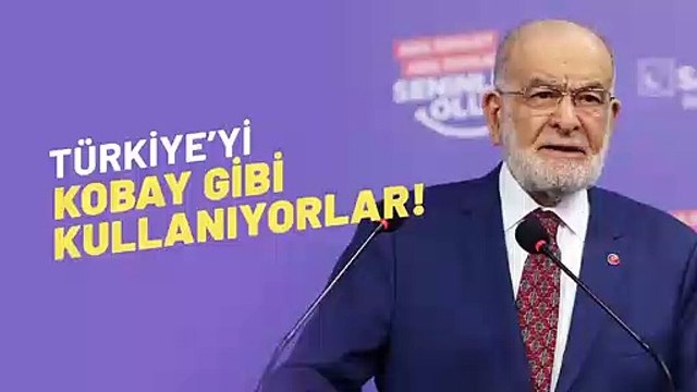 Karamollaoğlu: En büyük fırsatçı iktidarın kendisidir