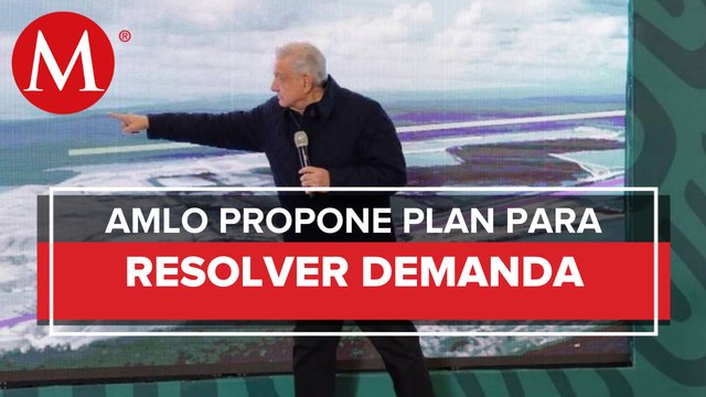 AMLO ofrece comprar terrenos a minera en Playa del Carmen