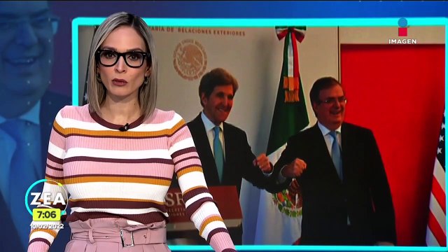 John Kerry se reúne con Ebrard para tratar el tema de la reforma eléctrica