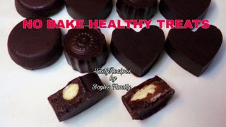 Easy No Bake Chocolate Healthy Valentine Recipe