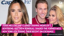 Teddi Mellencamp Has ‘Additional Concerns’ About Celebrity Big Brother’s Shanna Moakler’s Relationship With Matthew Rondeau