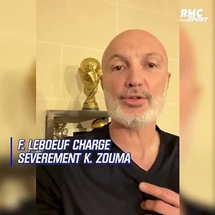 La colère de Frank Leboeuf qui s'adresse à Kurt Zouma après sa vidéo où il s'en prend violemment à son chat : "T'as craqué ou quoi ? C’est comme si tu frappais un enfant ! Ça va pas du tout, là, mec, faut que tu te reprennes !"