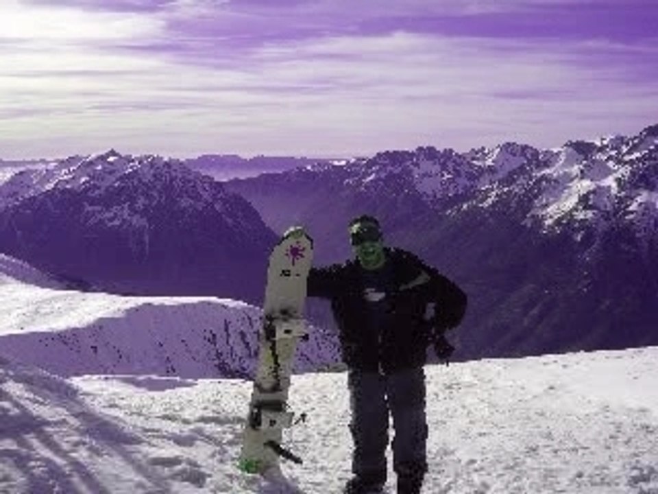 L'Alpe d'Huez au soleil
