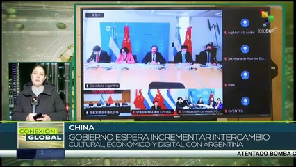 China asegura que continuará profundizando cooperación con Argentina