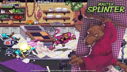 Teenage Mutant Ninja Turtles: Shredder's Revenge - Splinter