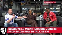 Cowboys LB Micah Parsons Talks Fastest Person in the NFL from Radio Row