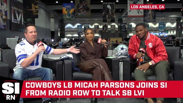 Cowboys LB Micah Parsons Talks Fastest Person in the NFL from Radio Row