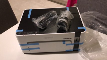 Déballage d'une imprimante Epson Ecotank ET-M1120