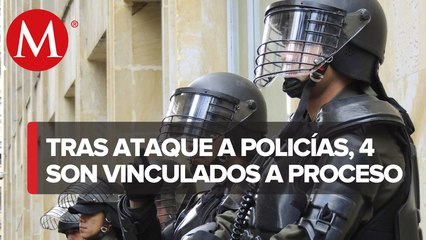 Vinculan a 4 presuntos delincuentes por herir a 2 policías de Michoacán