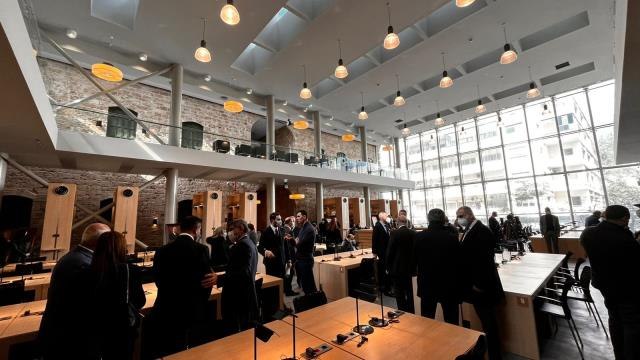 Son dakika! Beyrut Limanı'ndaki patlamada hasar gören Osmanlı mirası Milli Kütüphane yeniden açıldı