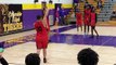 Disabled Player Scores a Basket and Celebrates with Crowd