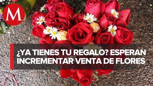 Se espera un incremento en venta de flores por día del amor y la amistad