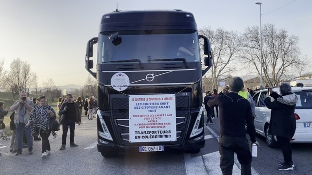 Des routiers grossissent les rangs des «Convois de la liberté»