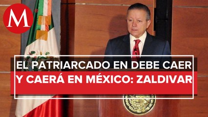 Arturo Zaldívar hace un llamado a reconocer igual de género; "el patriarcado caerá"