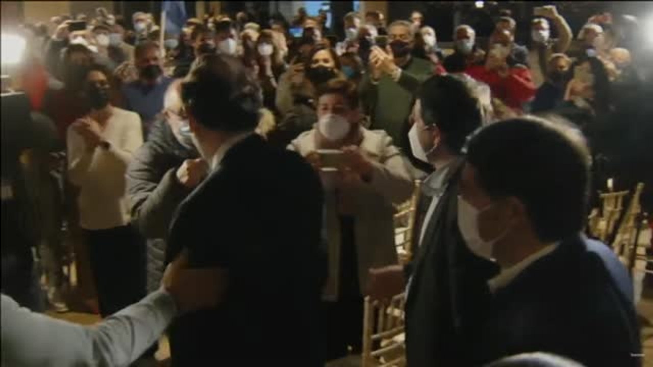 Rajoy: "El PP es el único partido moderado que está en condiciones de gobernar en Castilla y León"