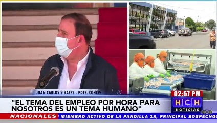 “Ley de Empleo por Hora debe revisarse y mejorarse”: Presidente del #Cohep Juan Carlos Sikaffy