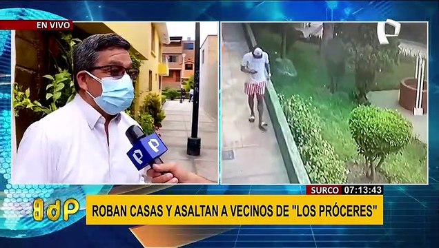 Surco: Se incrementan robos a viviendas en la urbanización “Los Próceres”