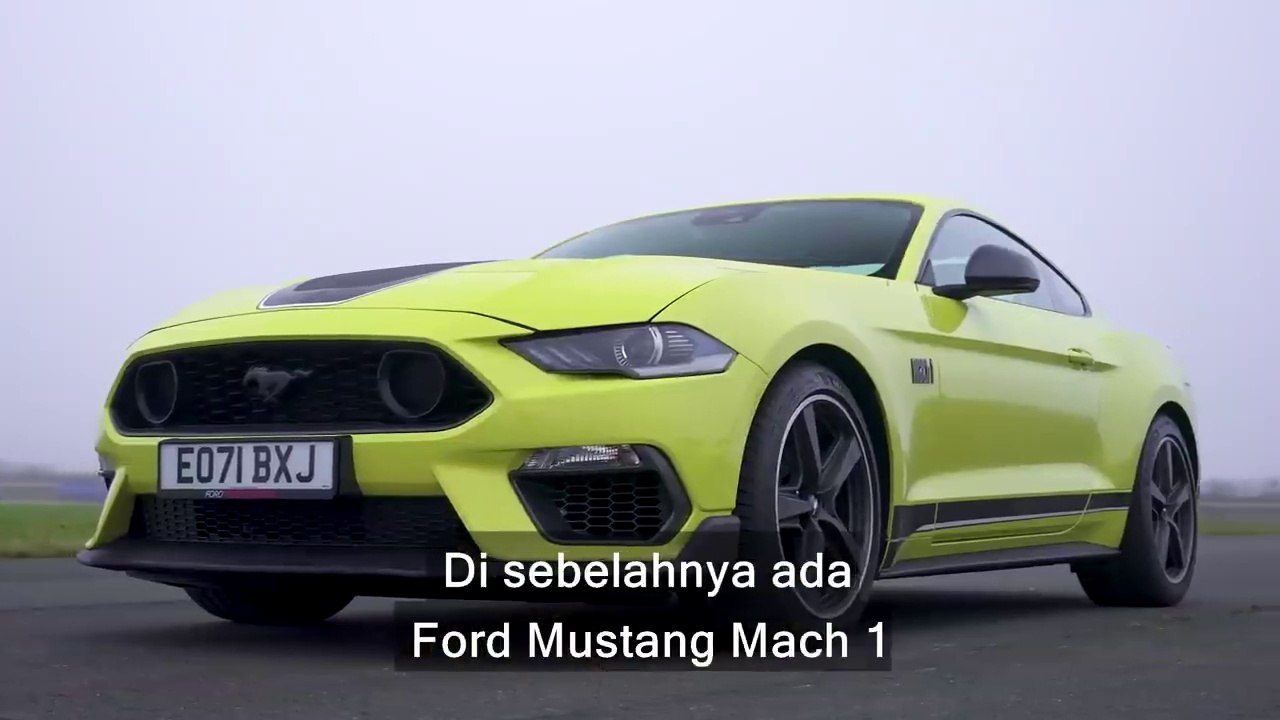 Ford Mustang Mach 1 v Porsche Cayman GT4 v 718- DRAG RACE