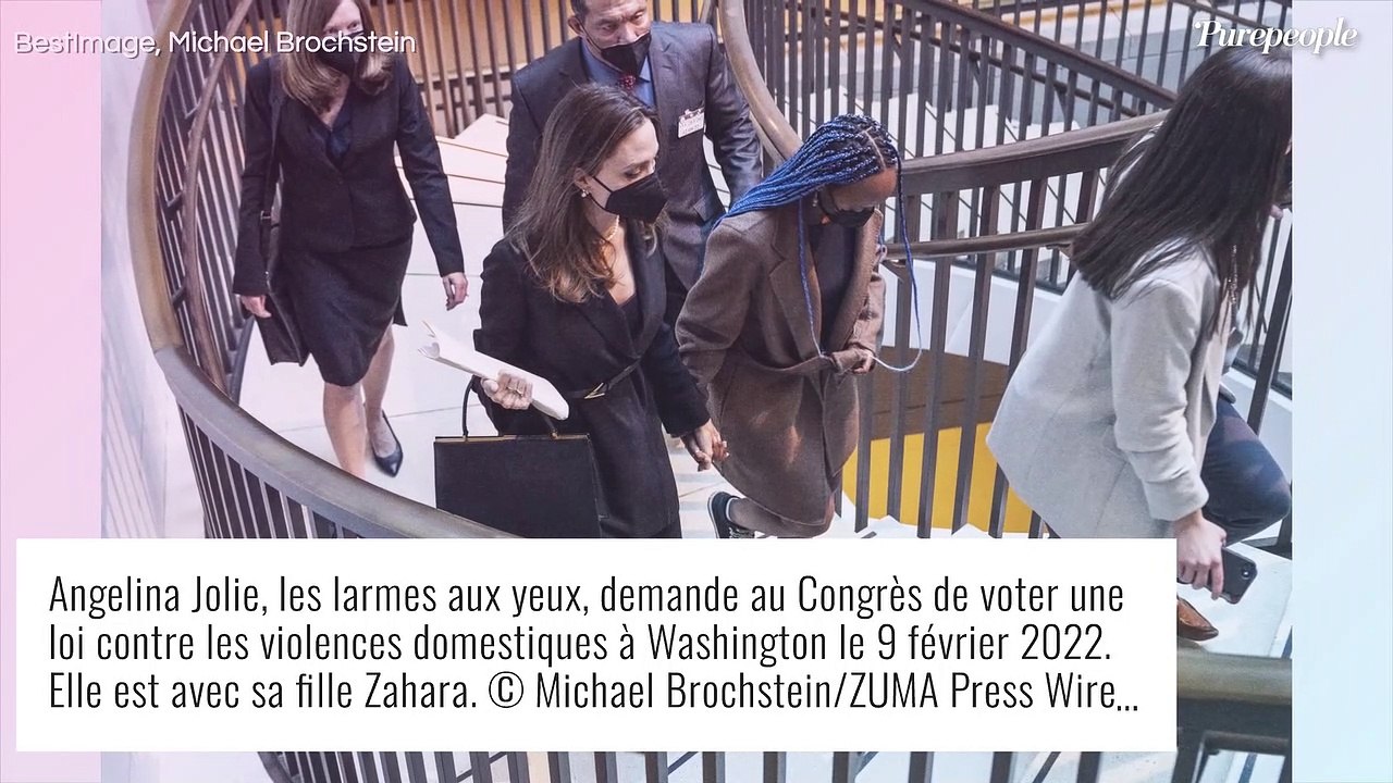 Angelina Jolie en larmes : séquence émotion au Congrès, pour une loi nécessaire
