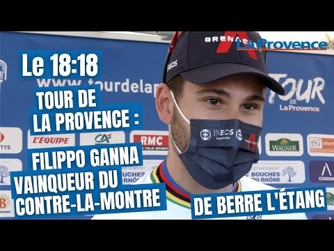 Tour de la Provence : revivez le contre-la-montre de Berre l’Étang remporté par Filippo Ganna